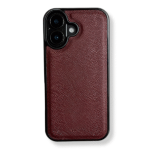 Saffiano - iphone 17, Dark Wine